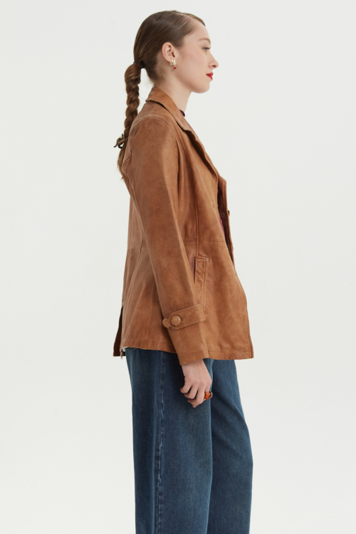 SACO DE CUERO HUNTER // OVINO