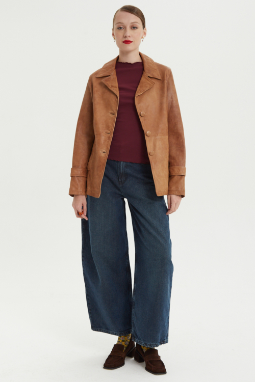 SACO DE CUERO HUNTER // OVINO