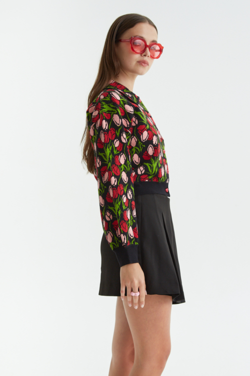 CARDIGAN TEJIDO ODETTE TULIP 