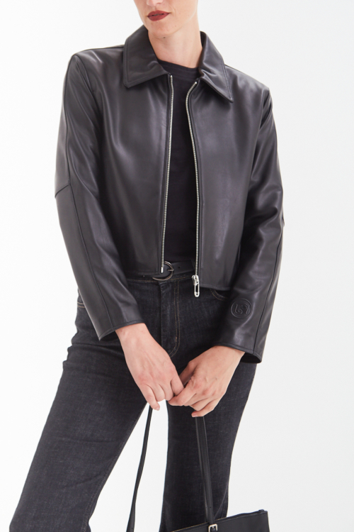 CAMPERA DE CUERO MARGOT 