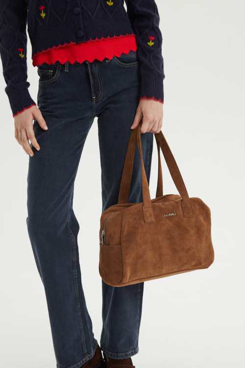 BOLSO DE CUERO MINI PAOLA GAMUZON