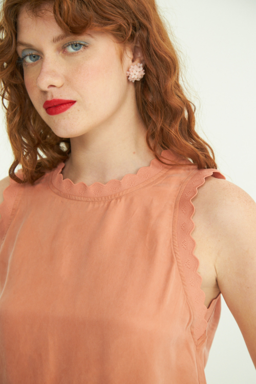 MUSCULOSA LUCKY PEACH