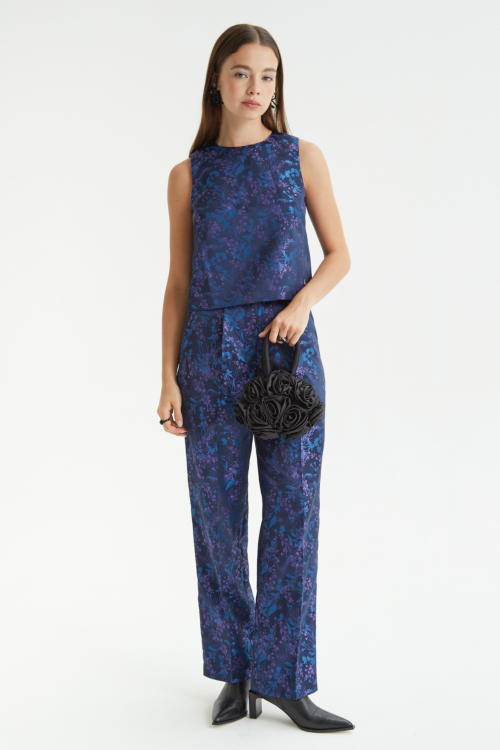 PANTALON YASMINE JACQUARD
