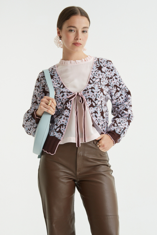 CARDIGAN TEJIDO MIYA 