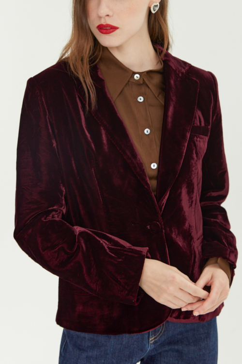 BLAZER DE TERCIOPELO JAGER