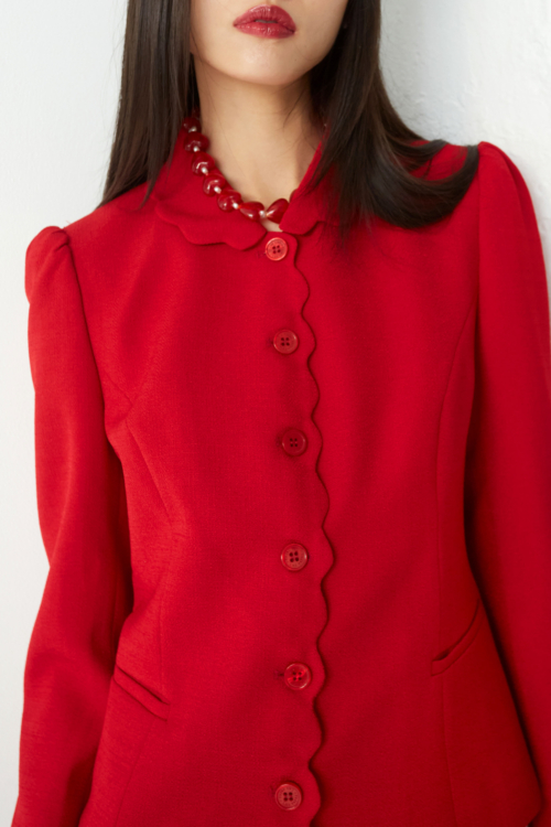  BLAZER SASTRERO SCALLOP 