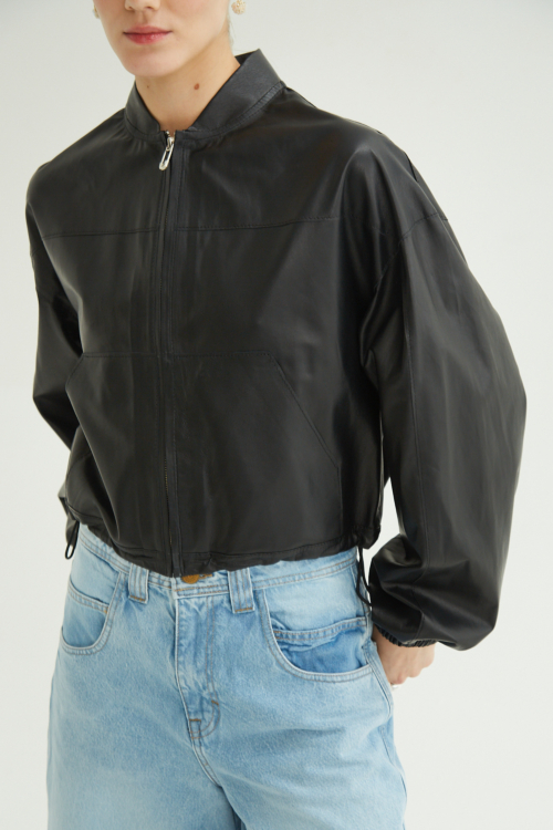 BOMBER DE CUERO JENNA // OVINO