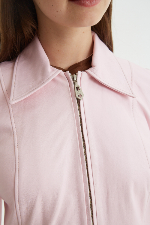 CAMPERA DE CUERO TRINY // OVINO ITALIANO