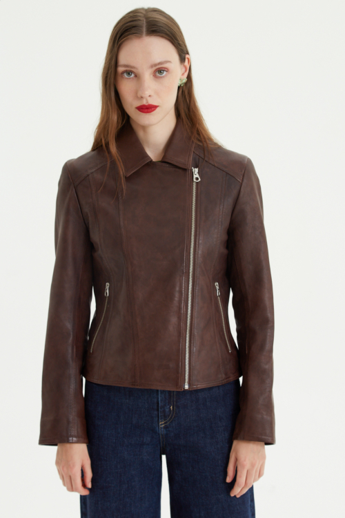 CAMPERA DE CUERO JOY // OVINO