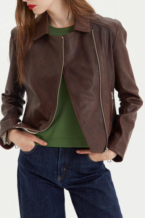 CAMPERA DE CUERO JOY // OVINO