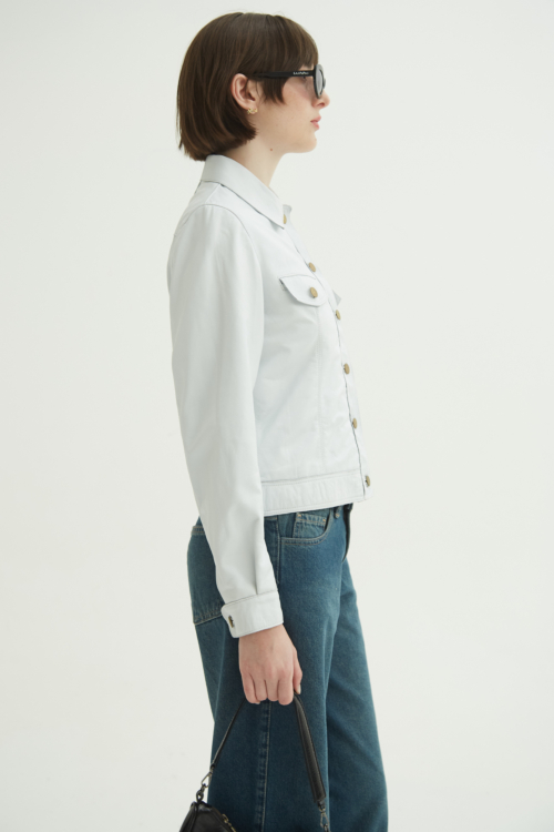 CAMPERA DE CUERO SARA//OVINO ITALIANO