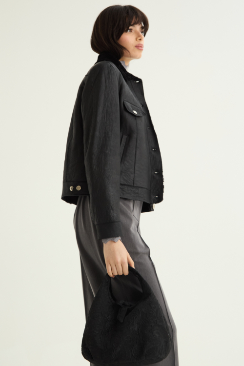 CAMPERA DE CUERO SARA NAPALAN 