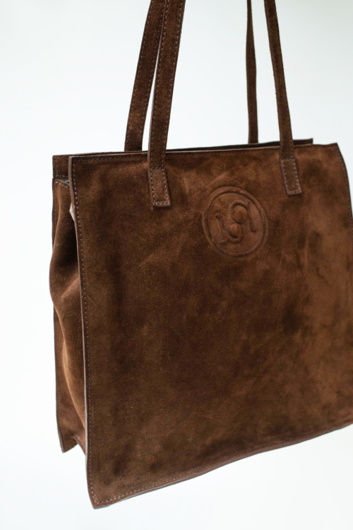 CARTERA DE CUERO LIMA GAMUZON