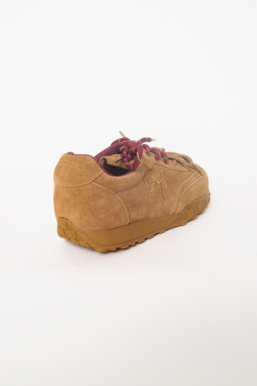 ZAPATILLA DE GAMUZA LACE