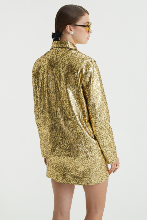 CAMPERA DE CUERO GILLIAN CRUSH // OVINO