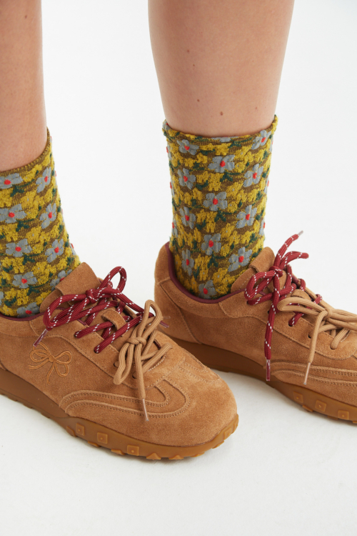 ZAPATILLA DE GAMUZA LACE