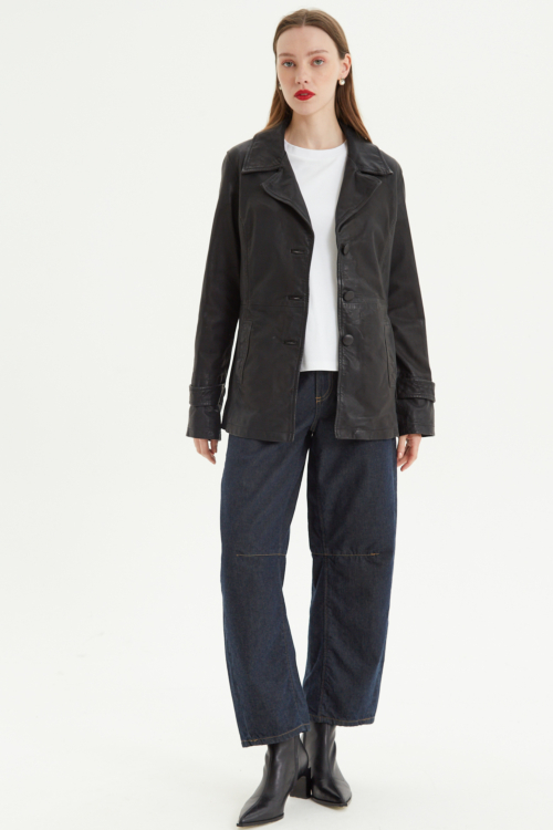 SACO DE CUERO HUNTER // OVINO