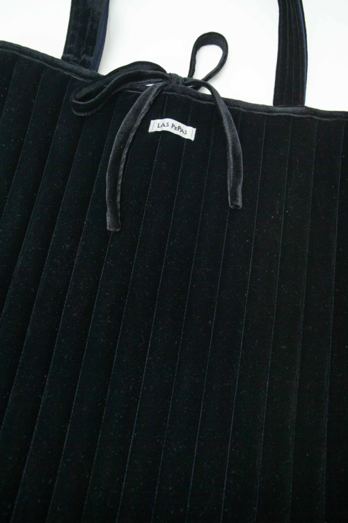 TOTE BAG VELVET REVERSIBLE YORK