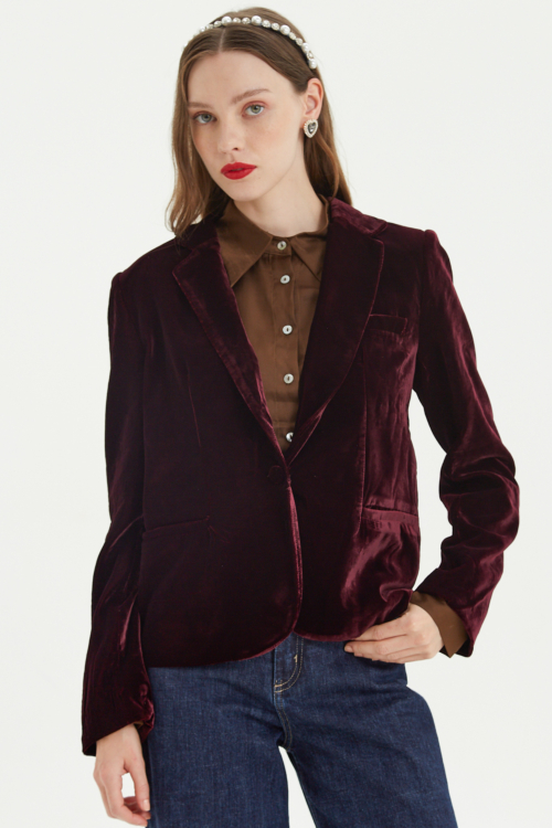 BLAZER DE TERCIOPELO JAGER