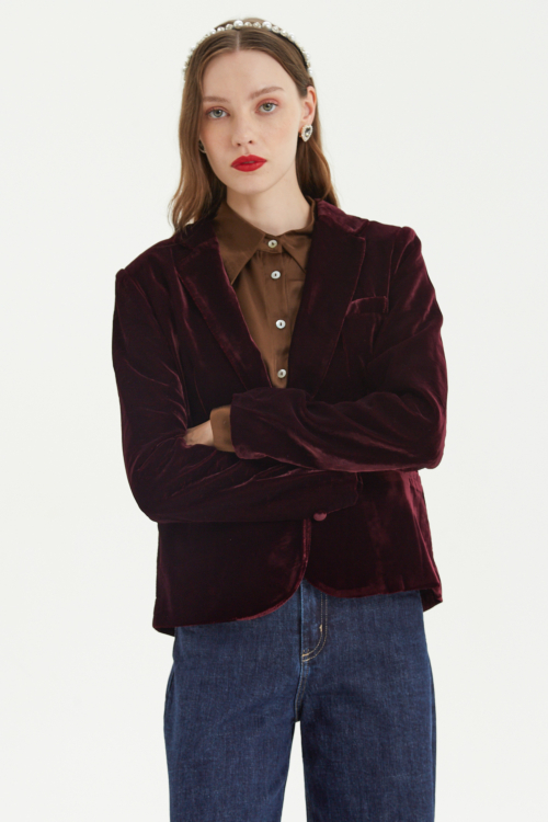 BLAZER DE TERCIOPELO JAGER