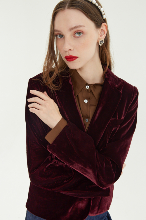 BLAZER DE TERCIOPELO JAGER