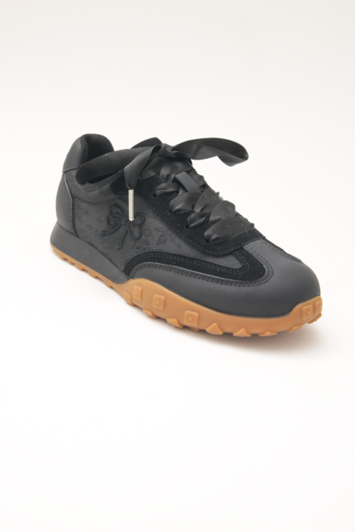 ZAPATILLA DE CUERO LACE 